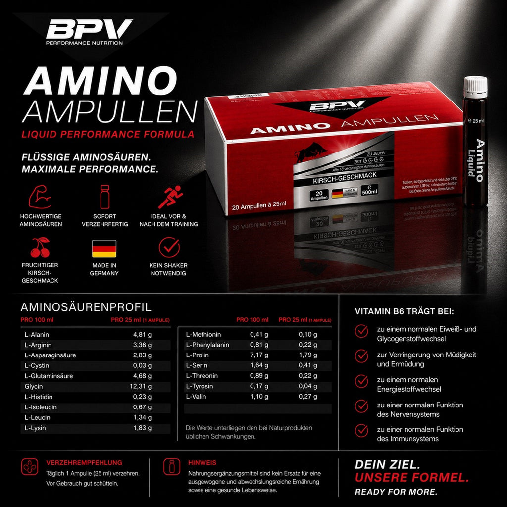 BPV Amino Liquid Ampullen (20 x 25 ml)