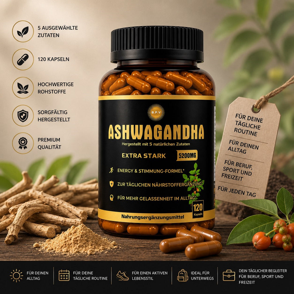 BPV Ashwagandha (120 Kapseln)