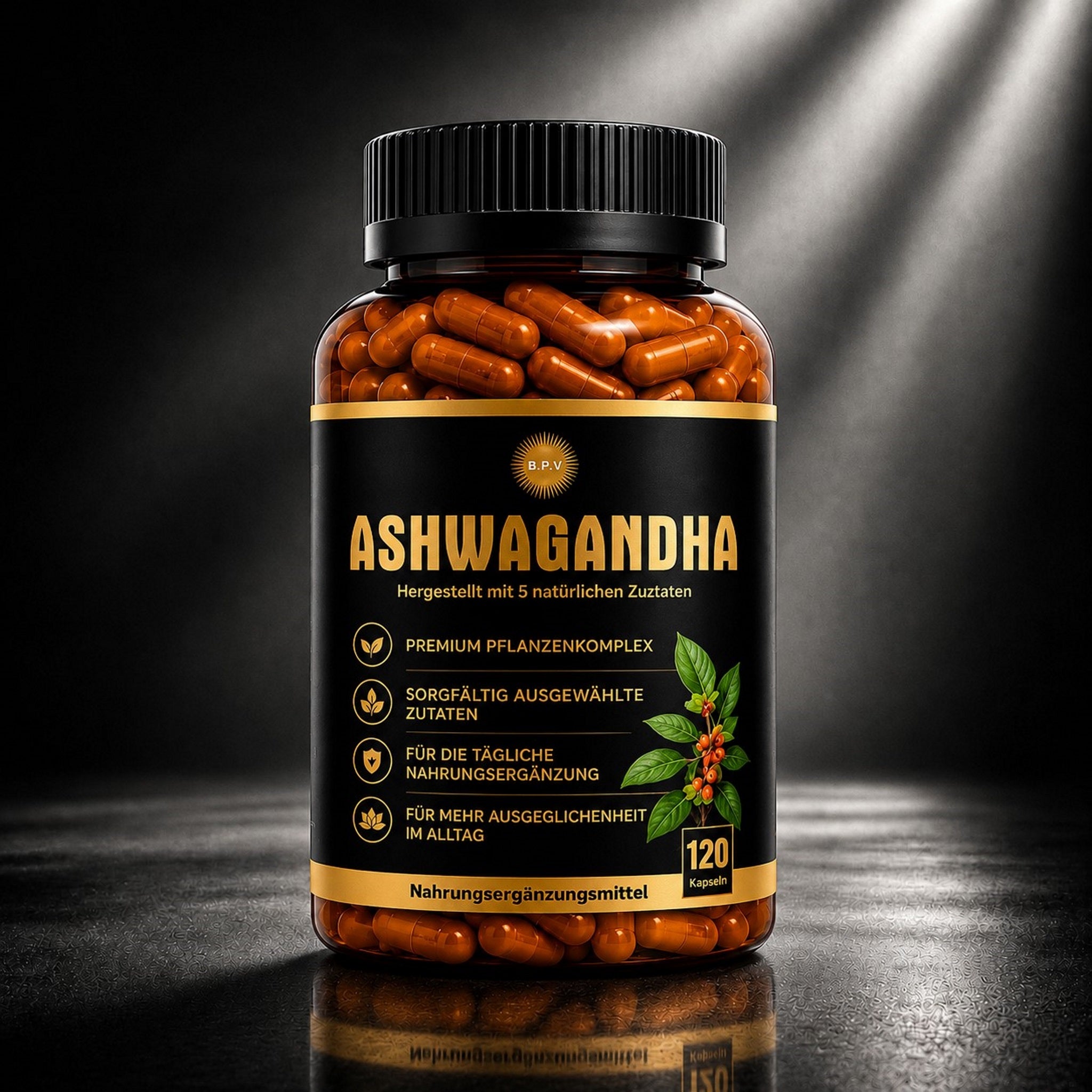 BPV Ashwagandha (120 Kapseln)