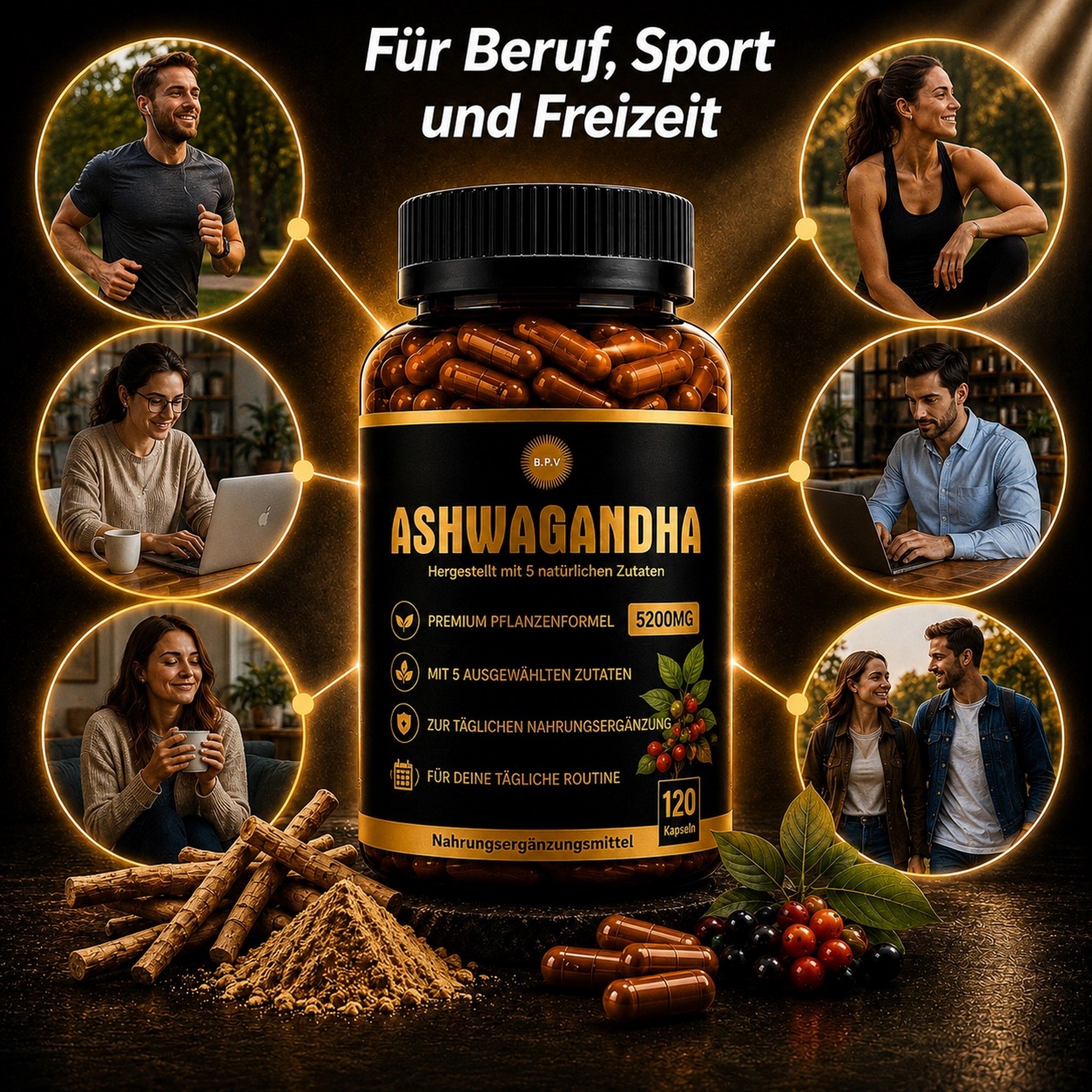 BPV Ashwagandha (120 Kapseln)
