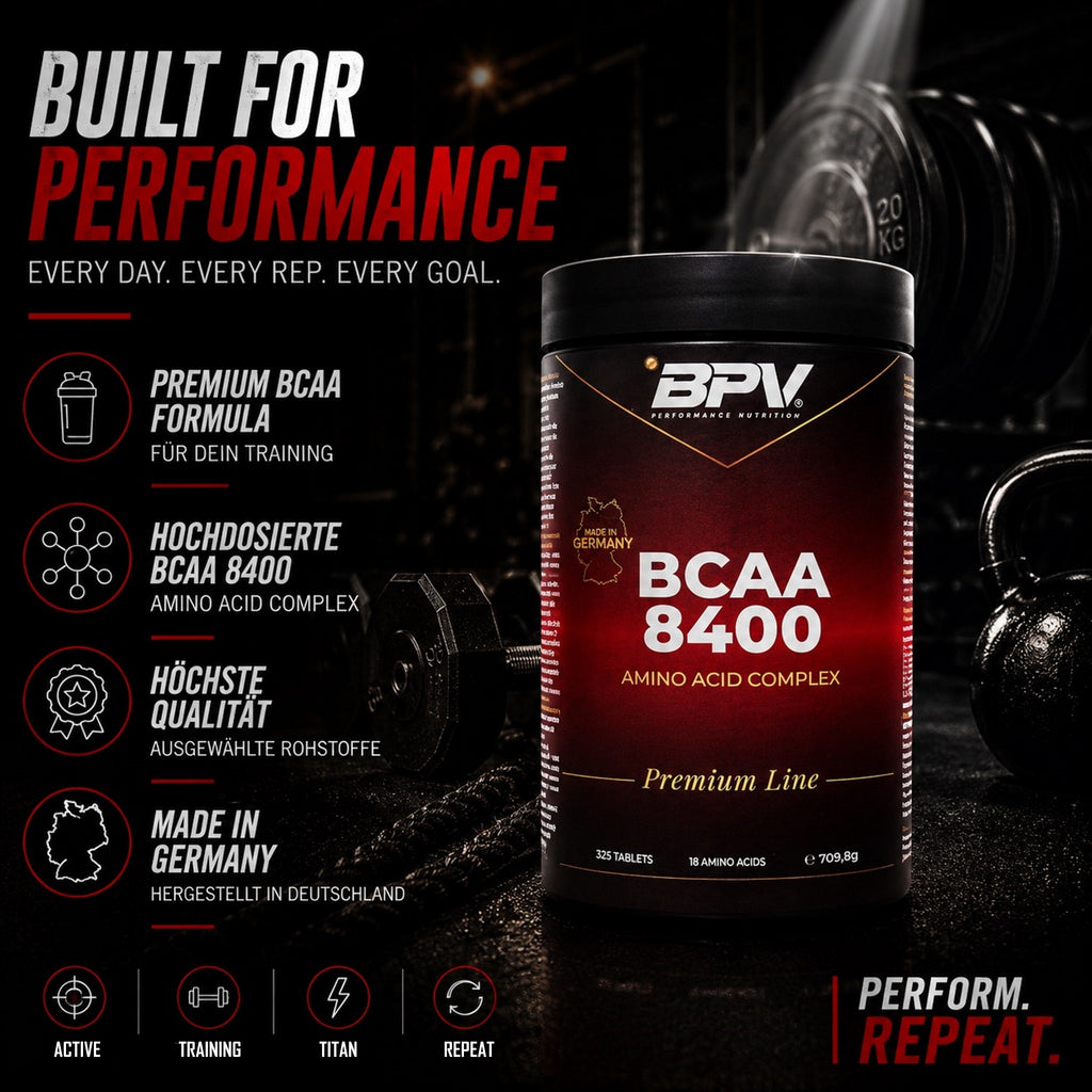 BPV Premium BCAA 8400 (325 Tabletten)