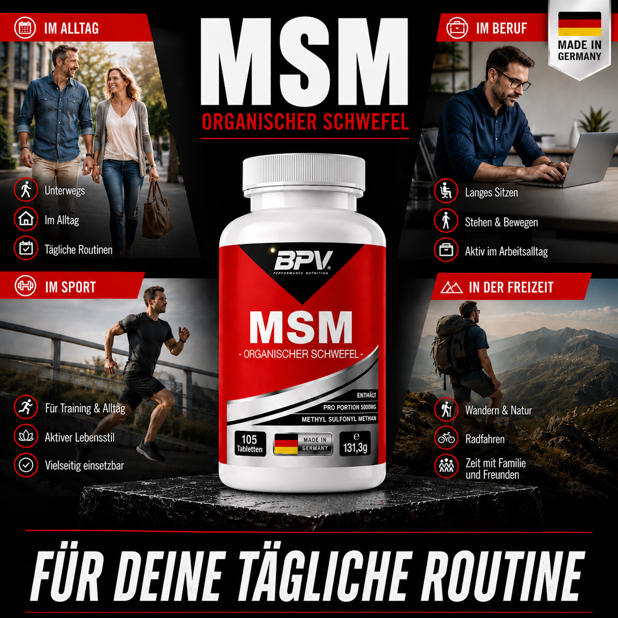 BPV MSM (105 Tabletten)