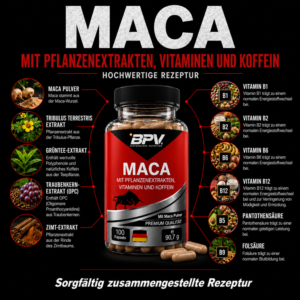 BPV Maca Premium (100 Kapseln)