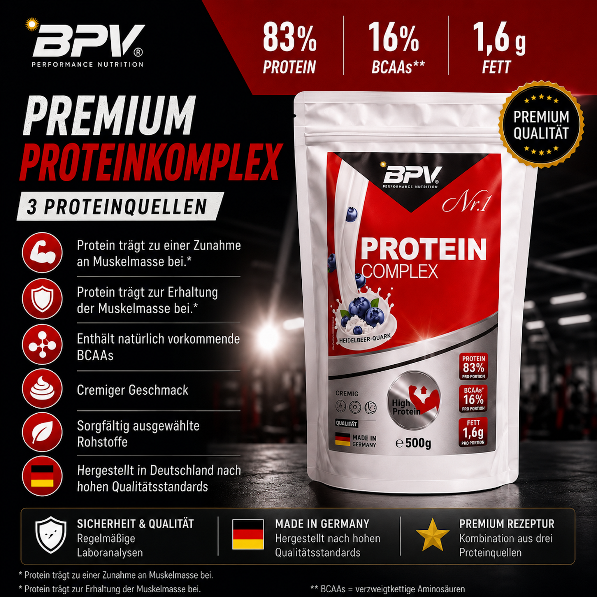 BPV PROTEIN COMPLEX (500 g)