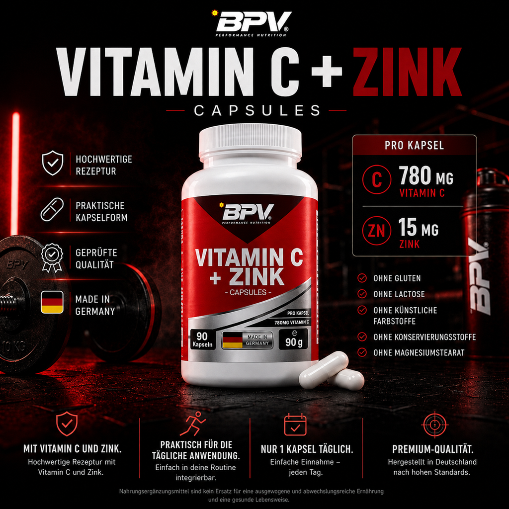 BPV Vitamin C + Zink (90 Kapseln)
