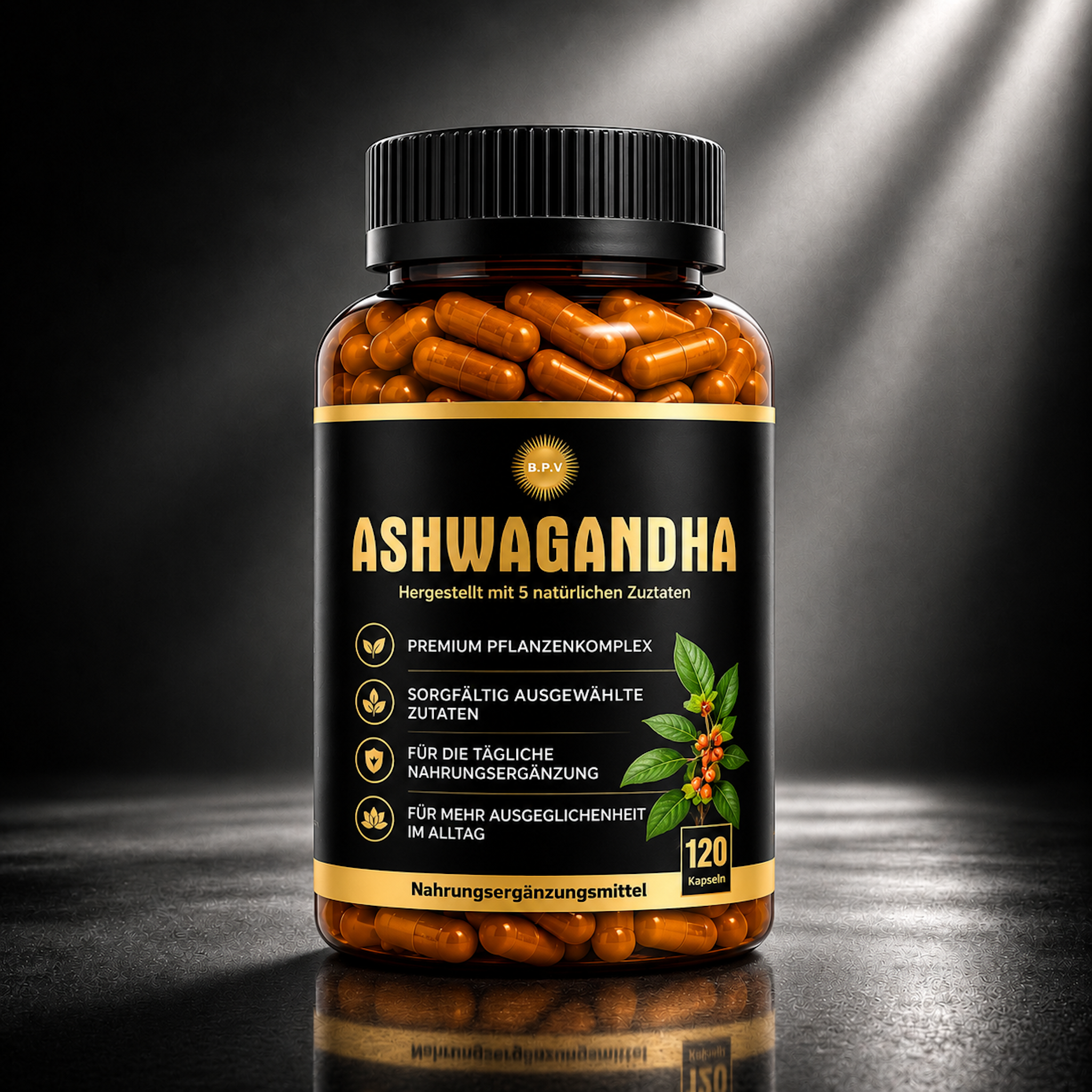BPV Ashwagandha (120 Kapseln)