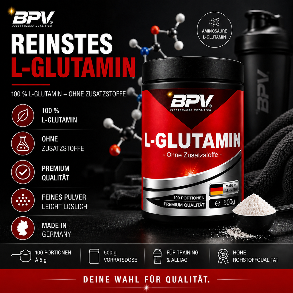 BPV L-Glutamin Pulver (500 g)