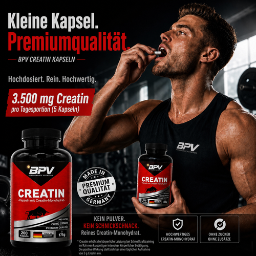 BPV Creatin Monohydrat (200 Kapseln)