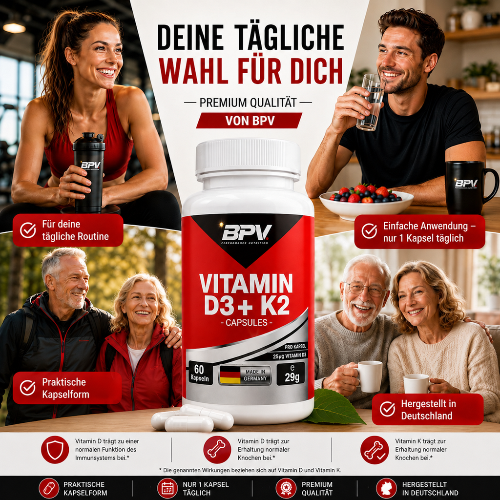 BPV Vitamin D3+K2 (60 Kapseln)