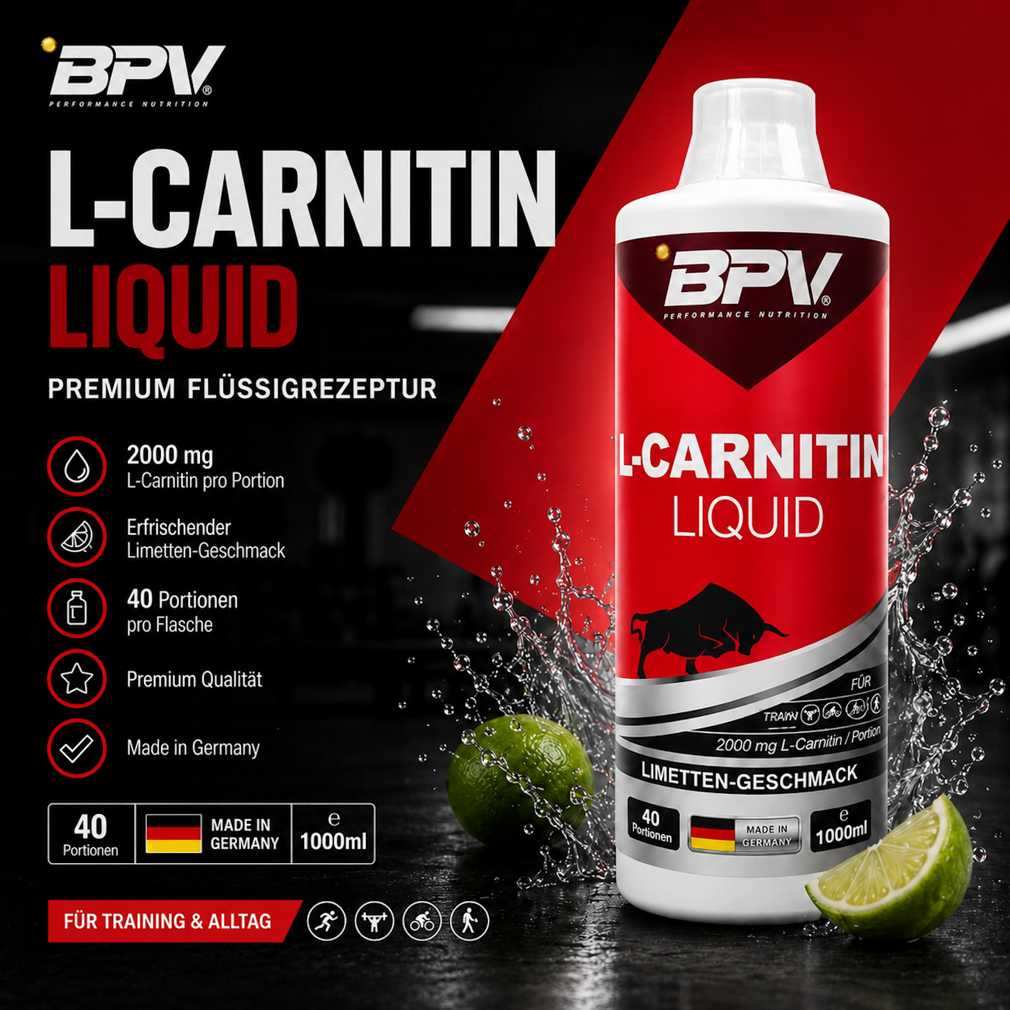 BPV L-Carnitin Liquid (1000 ml)
