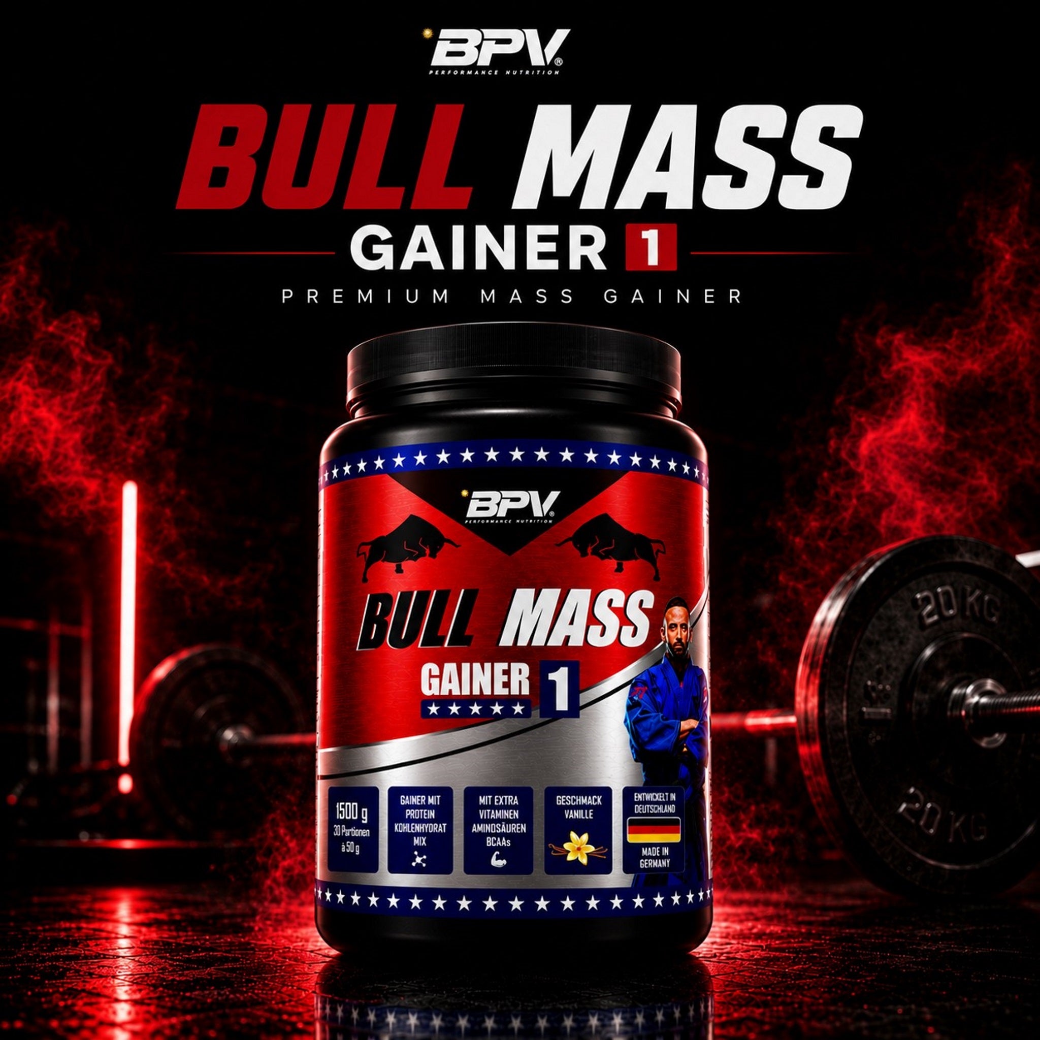BPV Hardcore Bull Mass Gainer (1500 g)