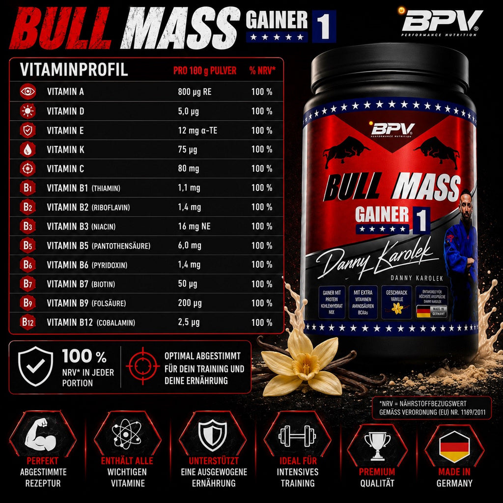 BPV Hardcore Bull Mass Gainer (1500 g)
