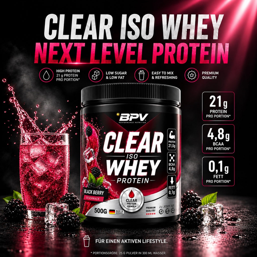 BPV® Clear Iso Whey Protein (500 g)