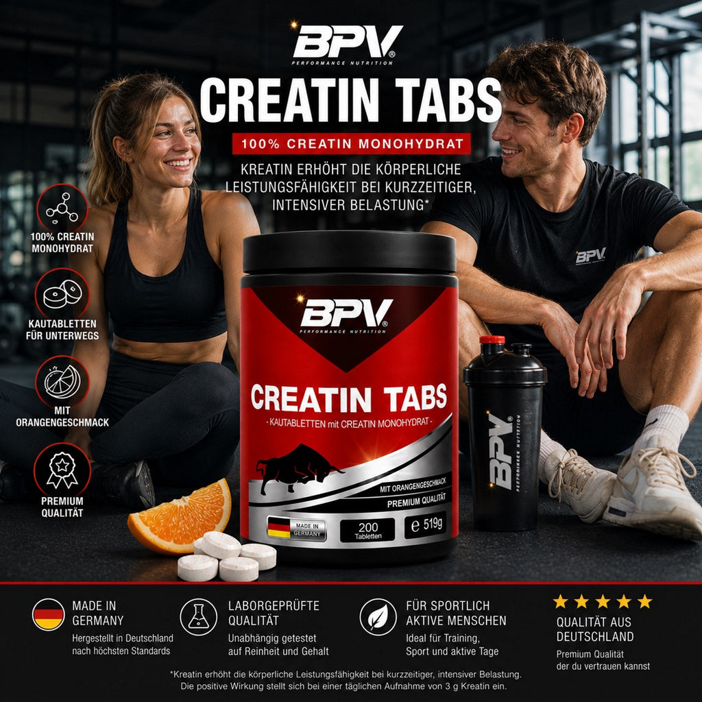 BPV Creatin Taps (200 Kautabletten)