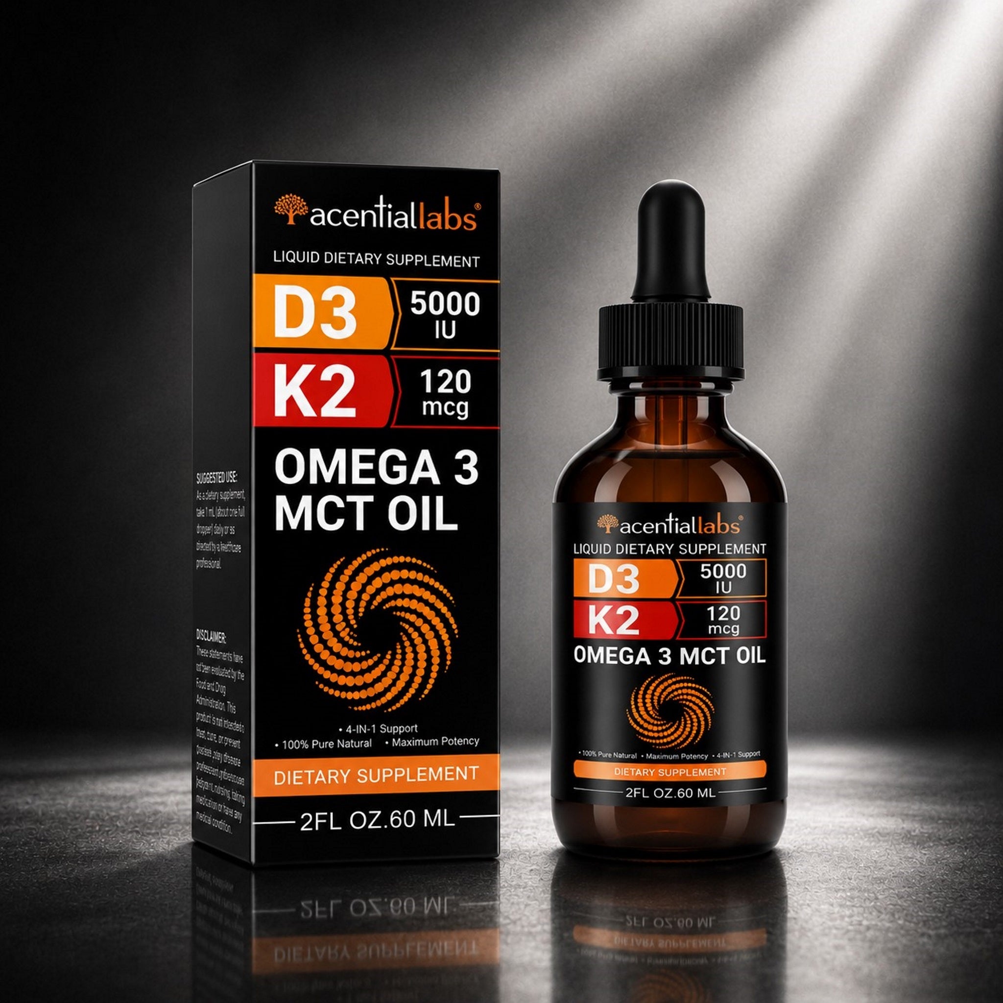 Vitamin D3 K2 Tropfen (60 ml)