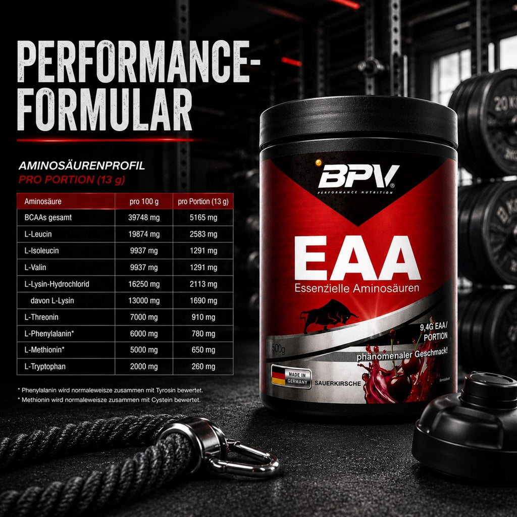 BPV EAA Essentielle Aminosäuren (500 g)