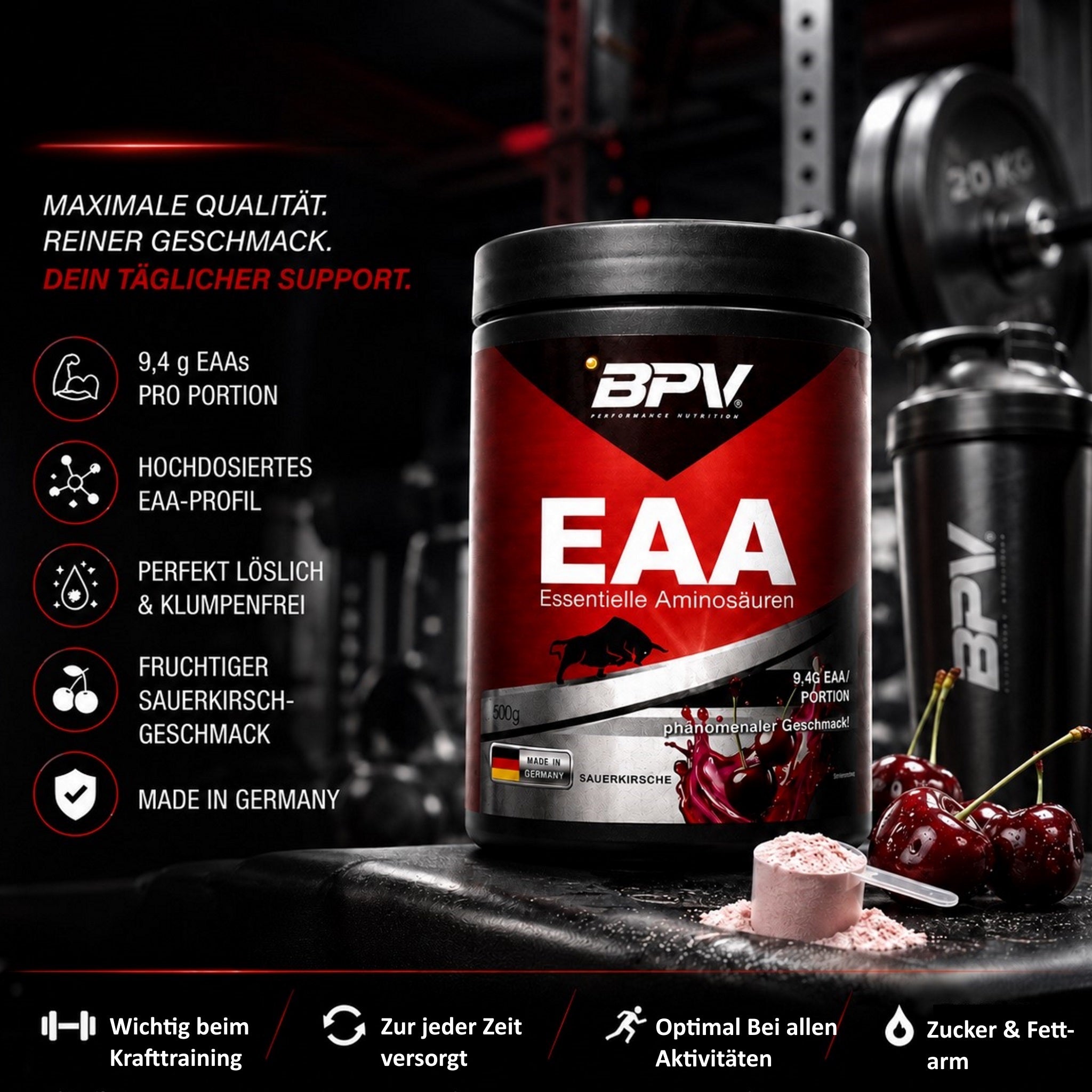 BPV EAA Essentielle Aminosäuren (500 g)