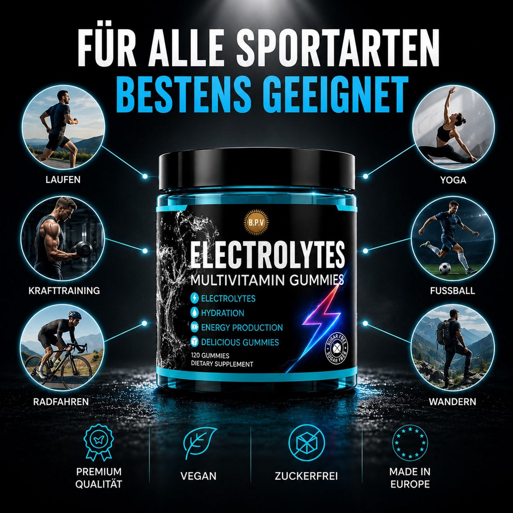 BPV Elektrolyte-Multivitamin Gummis (120 Stück)