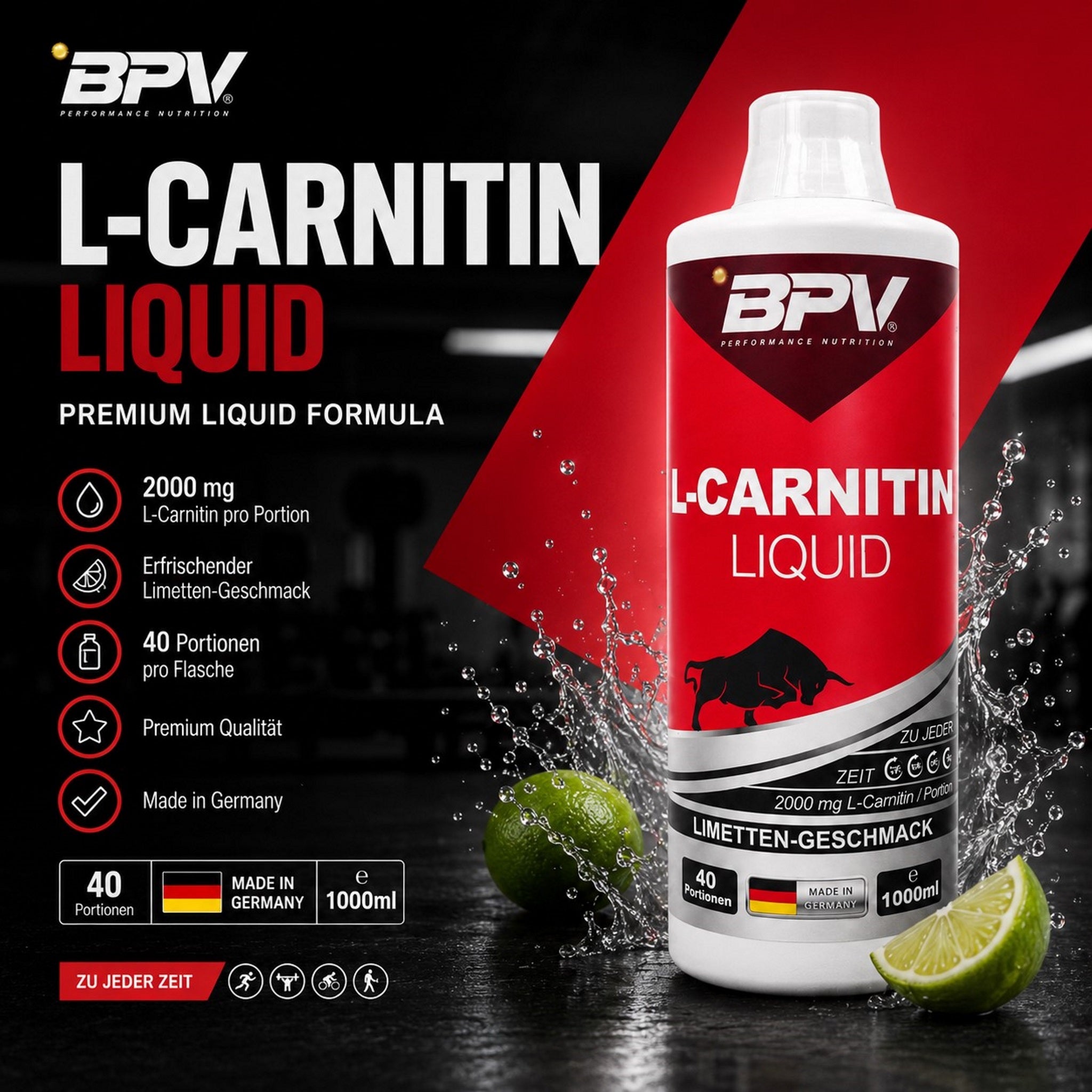 BPV L-Carnitin Liquid (1000 ml)