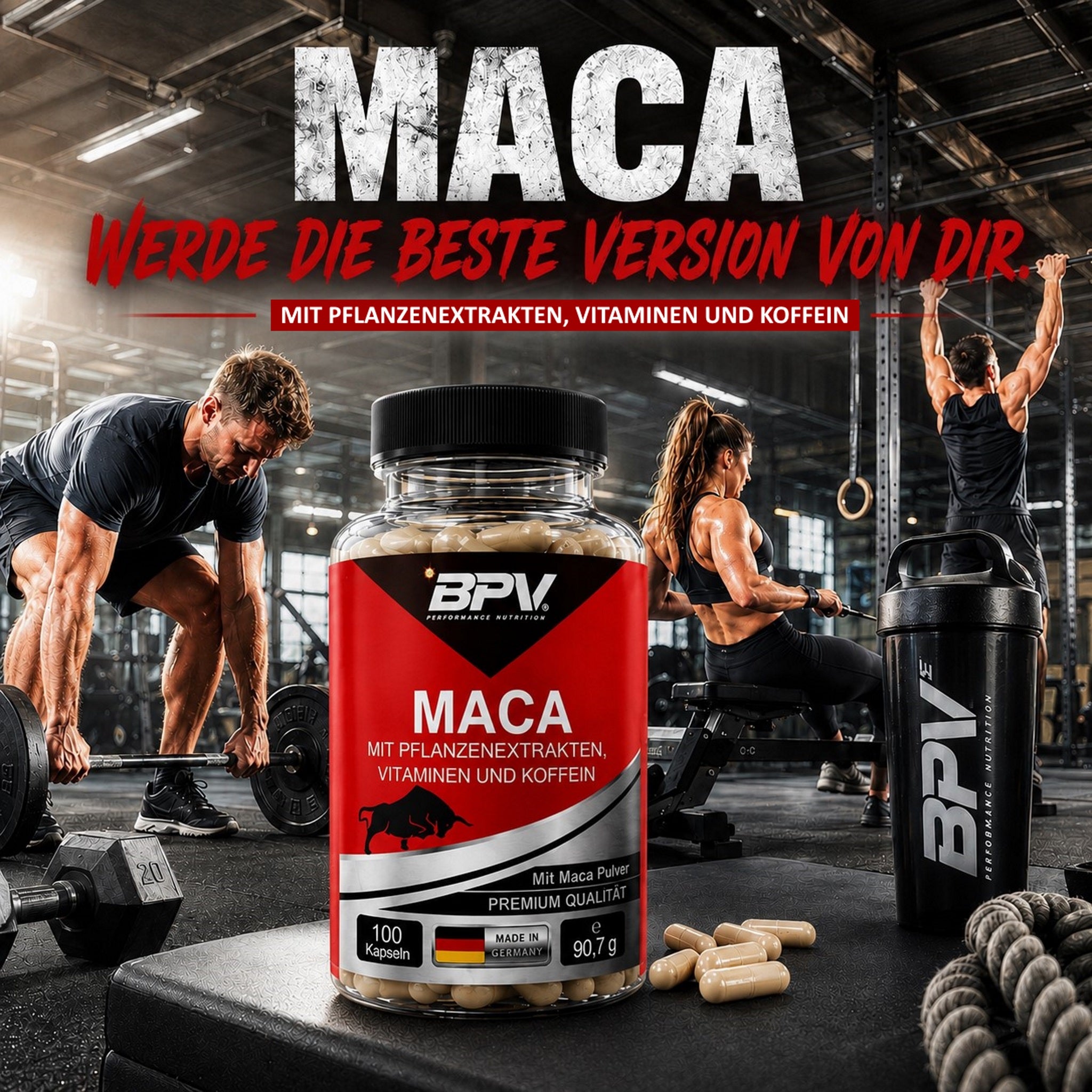 BPV Maca Performance Formula (100 Kapseln)