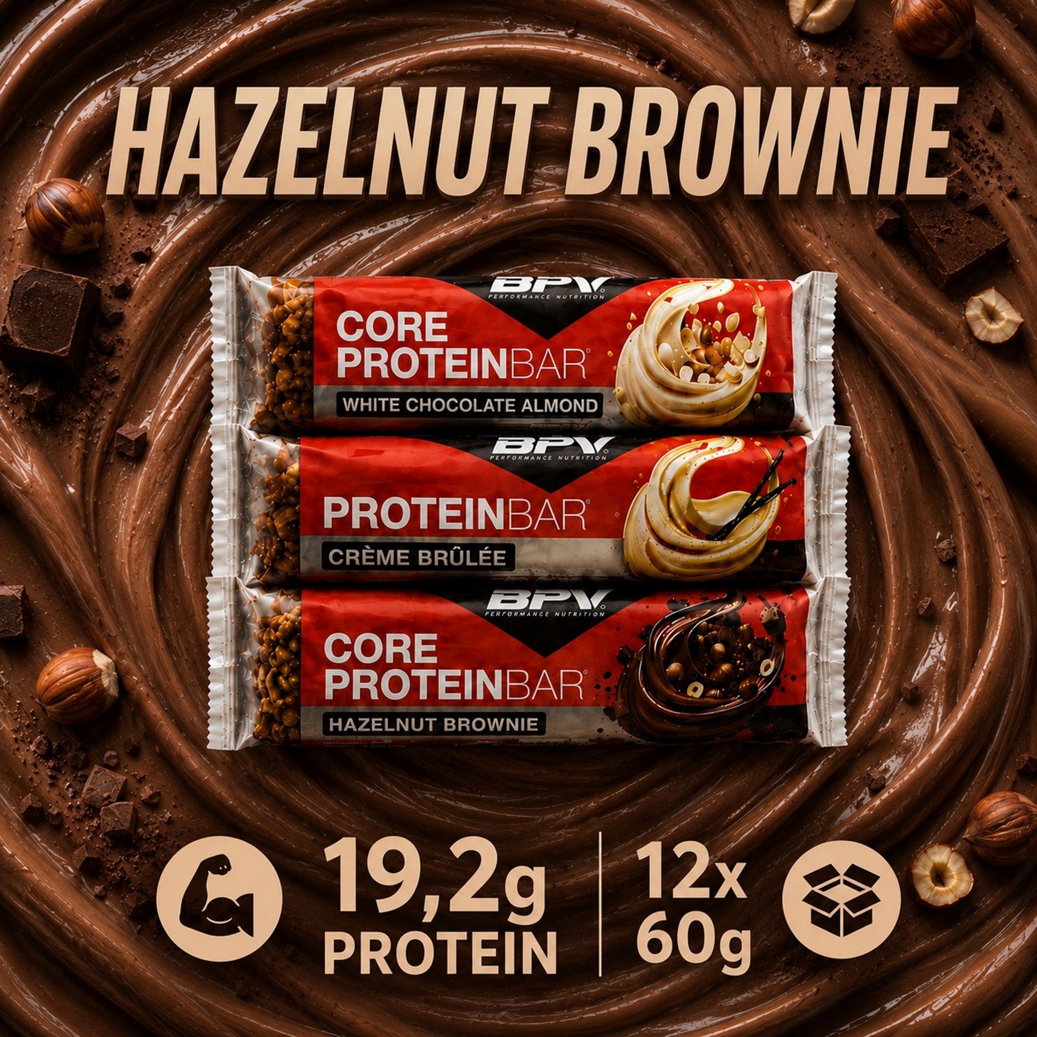 BPV Core Protein Bar (12 x 60 g)