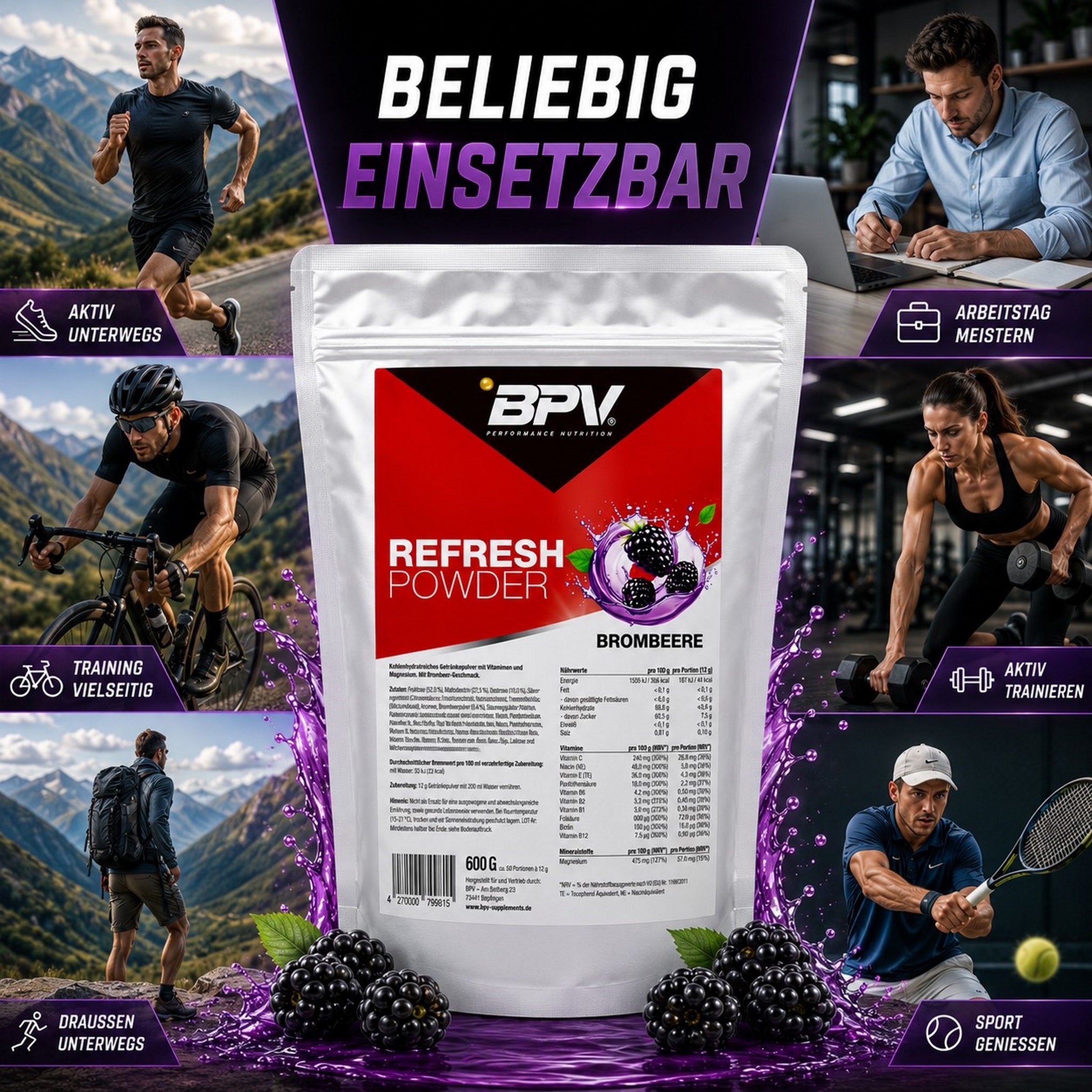 BPV Refresh Powder (600 g)