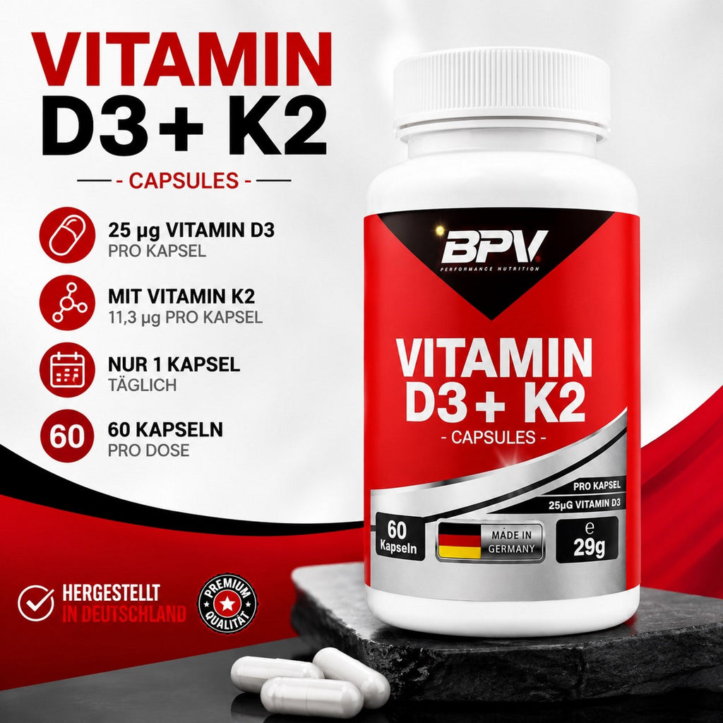 BPV Vitamin D3+K2 (60 Kapseln)