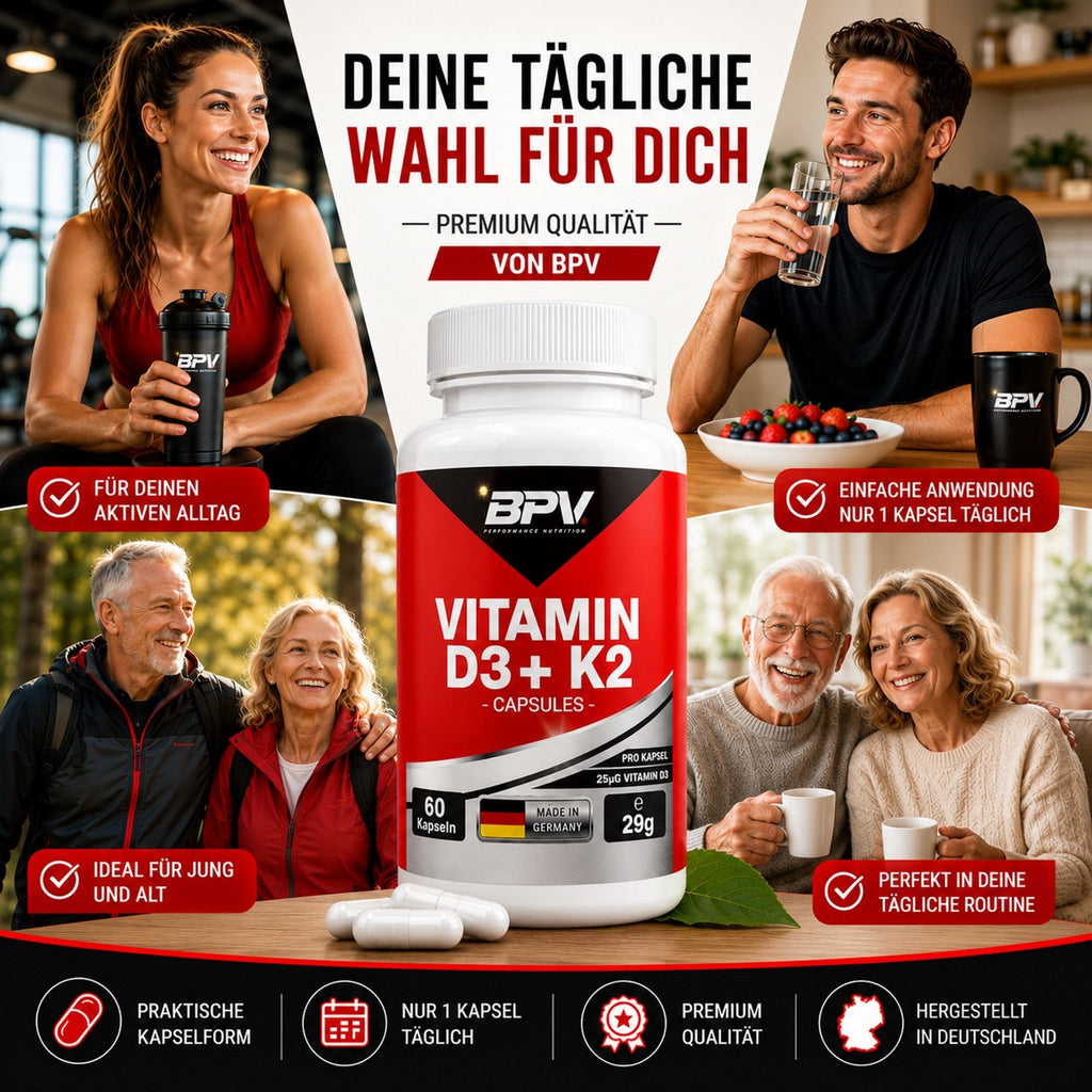 BPV Vitamin D3+K2 (60 Kapseln)