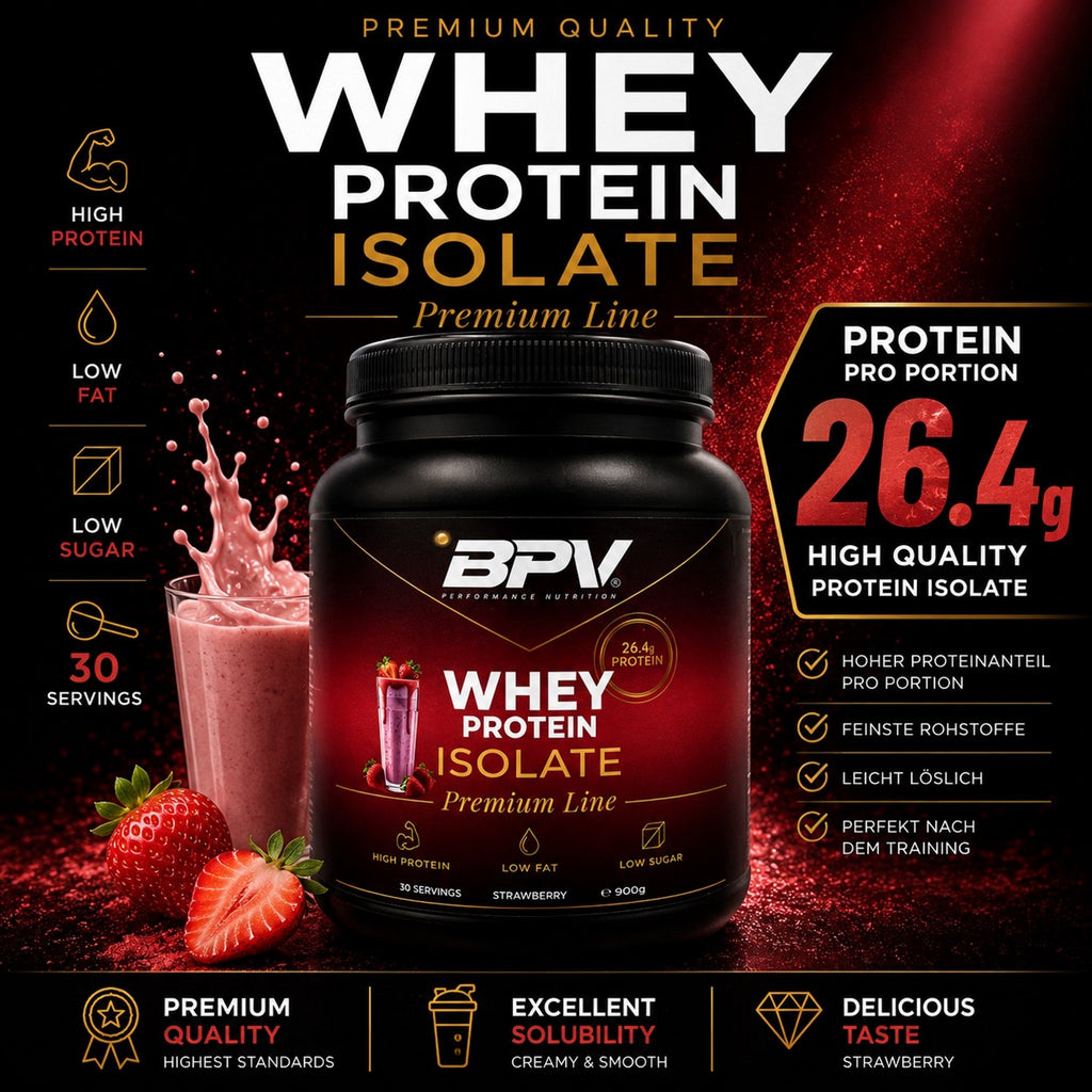BPV Premium Whey Protein Isolate (900 g)