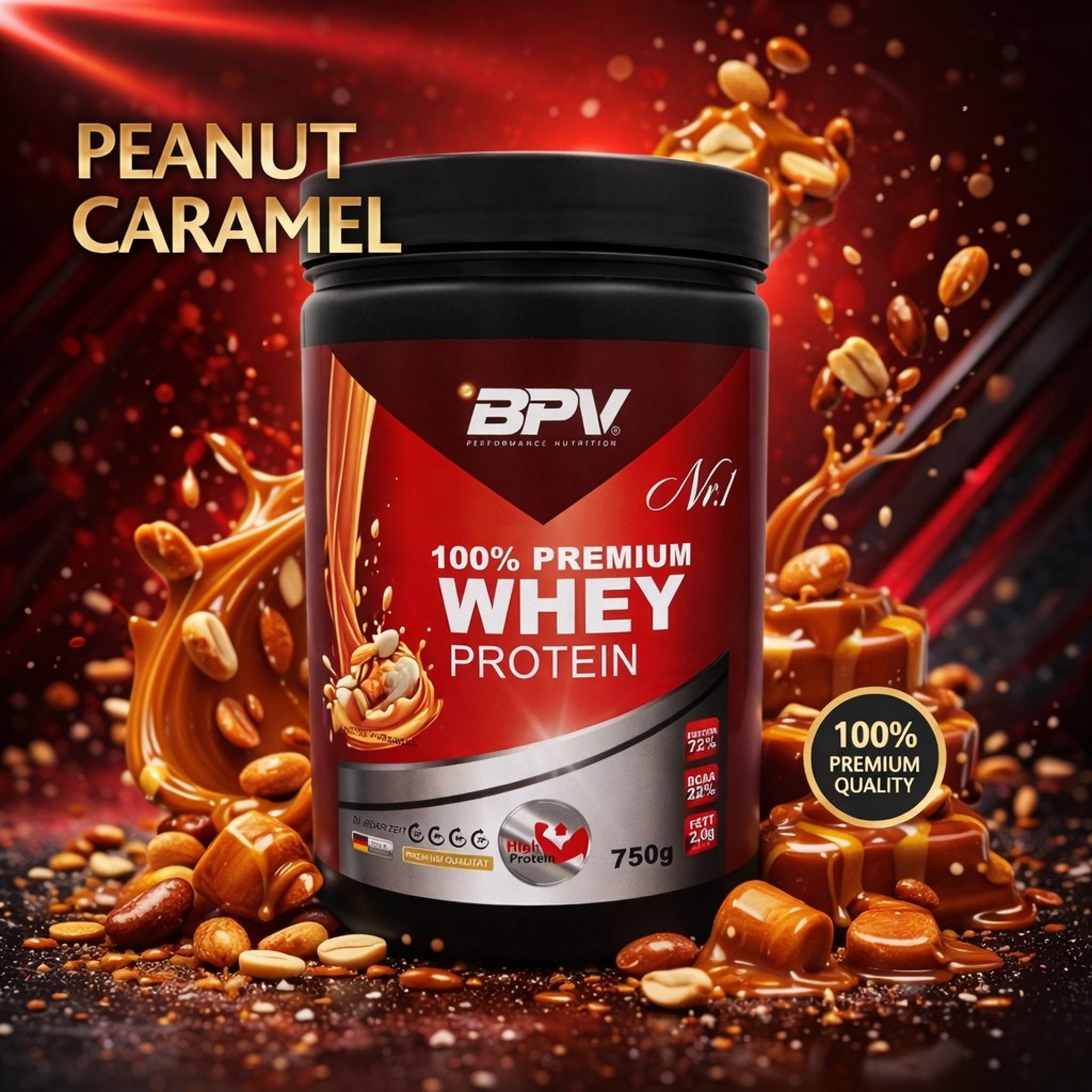 BPV 100% Premium Whey Protein (750 g)