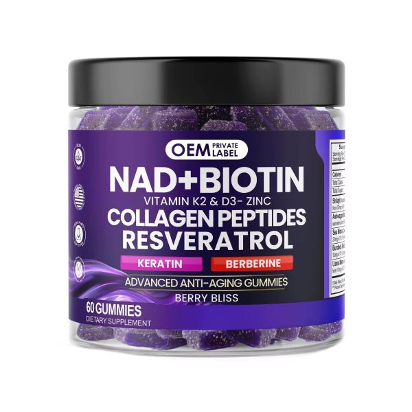 NAD + BIOTIN COLLAGEN PEPTIDES RESVERATROL