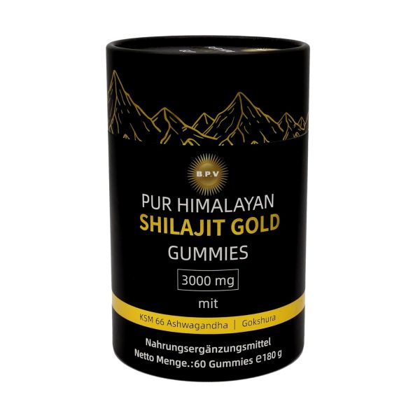 BPV Pure Himalayan Shilajit Gold Gummies 3000 mg