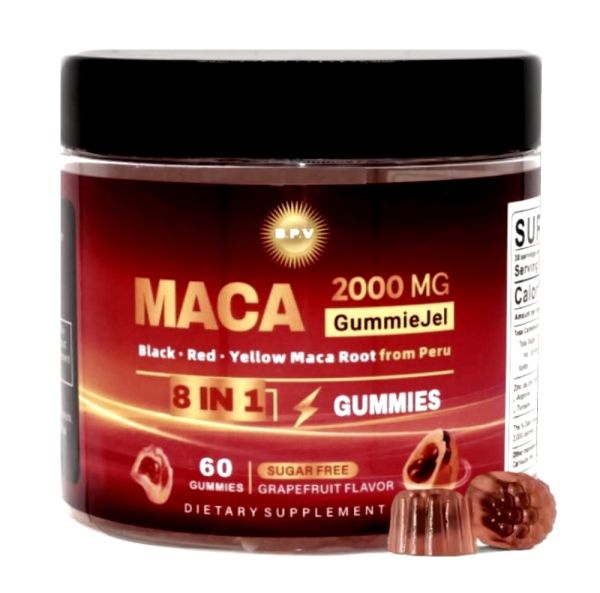 8 in 1 Maca Gummis 2000 mg